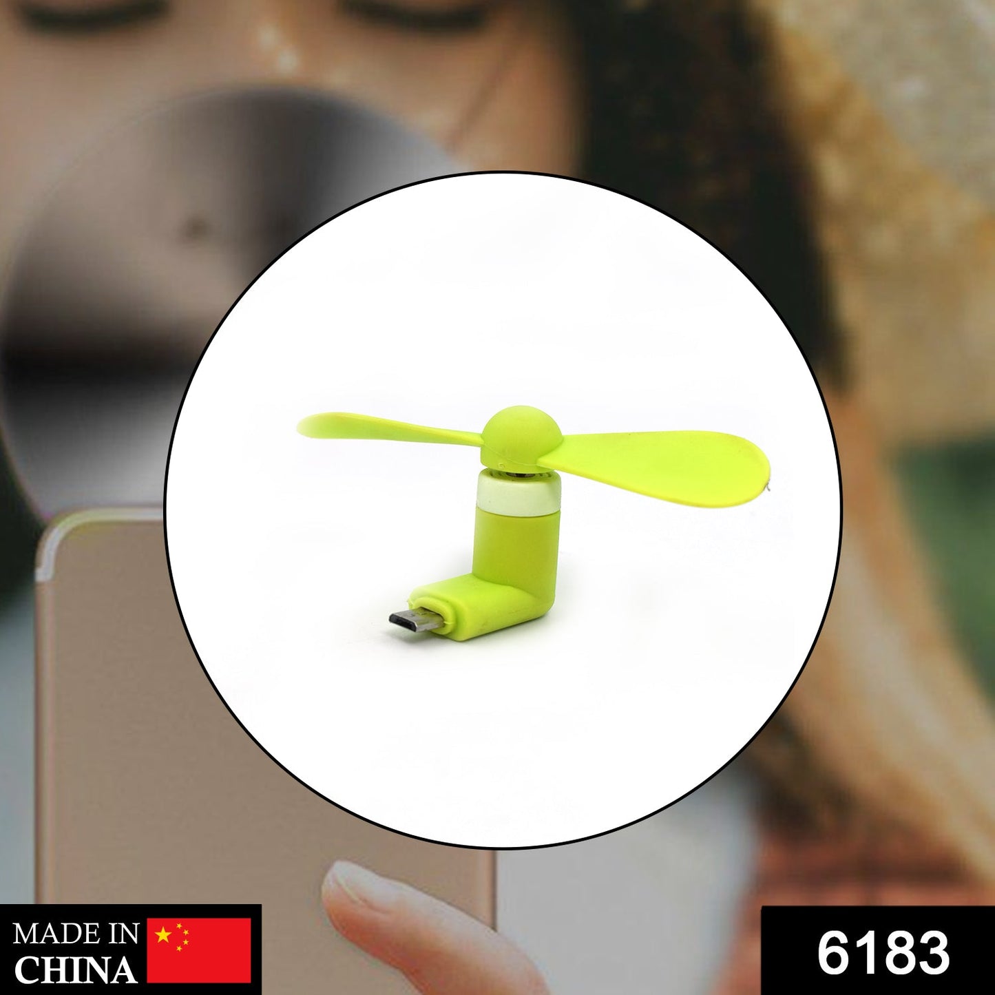 6183 mini usb fan For Having cool air instantly, anywhere and anytime purposes. DeoDap