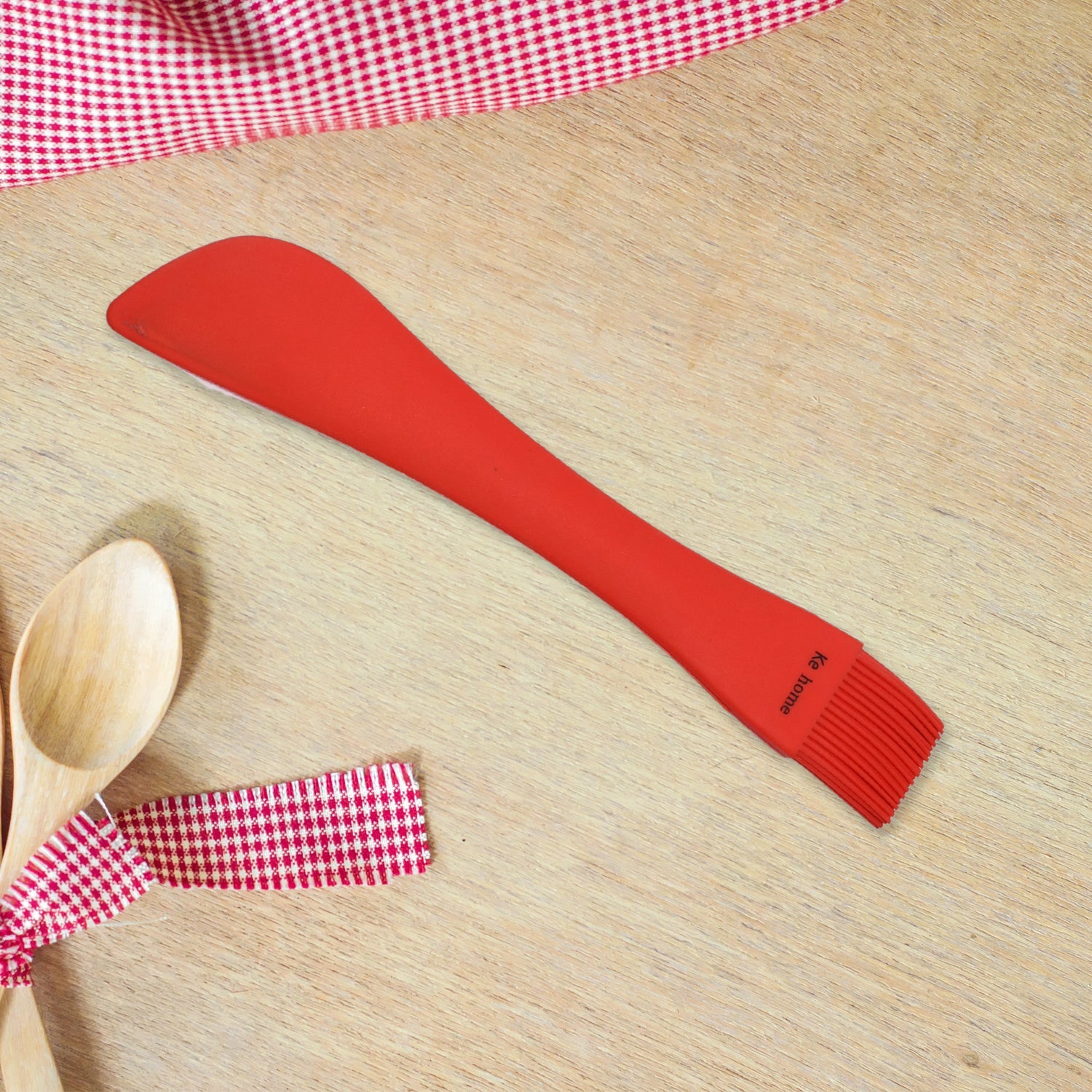 5400 2 In 1 Silicone Spreader And Brush Tools Pastry Spatula And Brush Set Multi-Purpose Peanut Jelly, Baking Spatula Tool. 