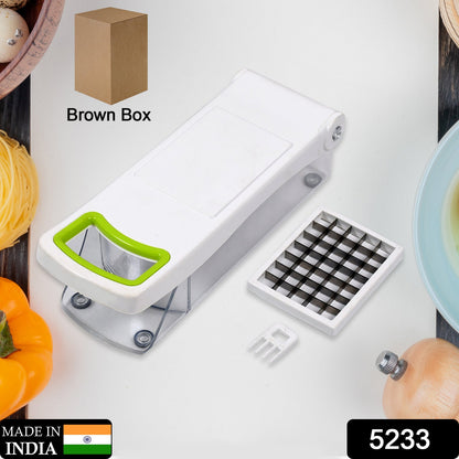 5233 2-in-1 Vegetable nicer dicer Chopper Set for kitchen 