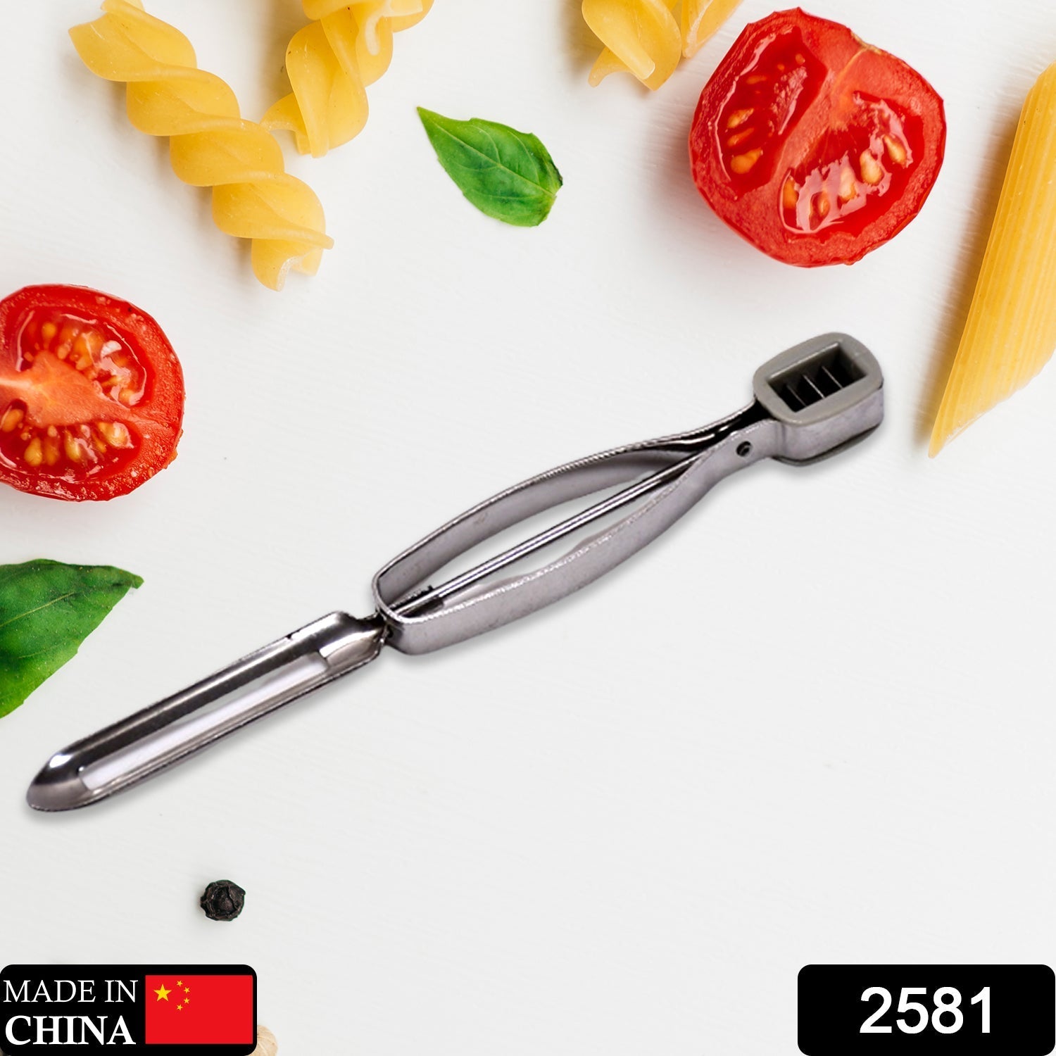 2581 Nonslip Handle Fruit Vegetable Peeler DeoDap