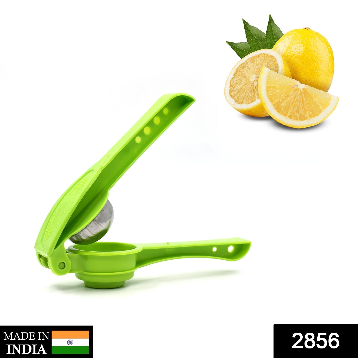 2856 Plastic Lemon Squeezer Cum Opener 2 in 1 Lemon Squeezer DeoDap