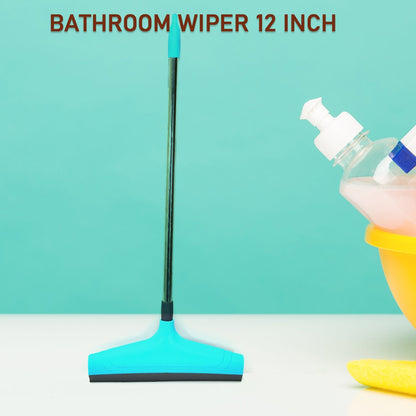 8708A Telescopic Home/Bathroom Wiper 12 Inch (30 cm), Plastic Floor Wiper DeoDap