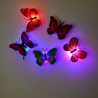 6497 BUTTERFLY 3D NIGHT LAMP COMES WITH 3D ILLUSION DESIGN SUITABLE FOR DRAWING ROOM, LOBBY. (Pack Of 50) DeoDap