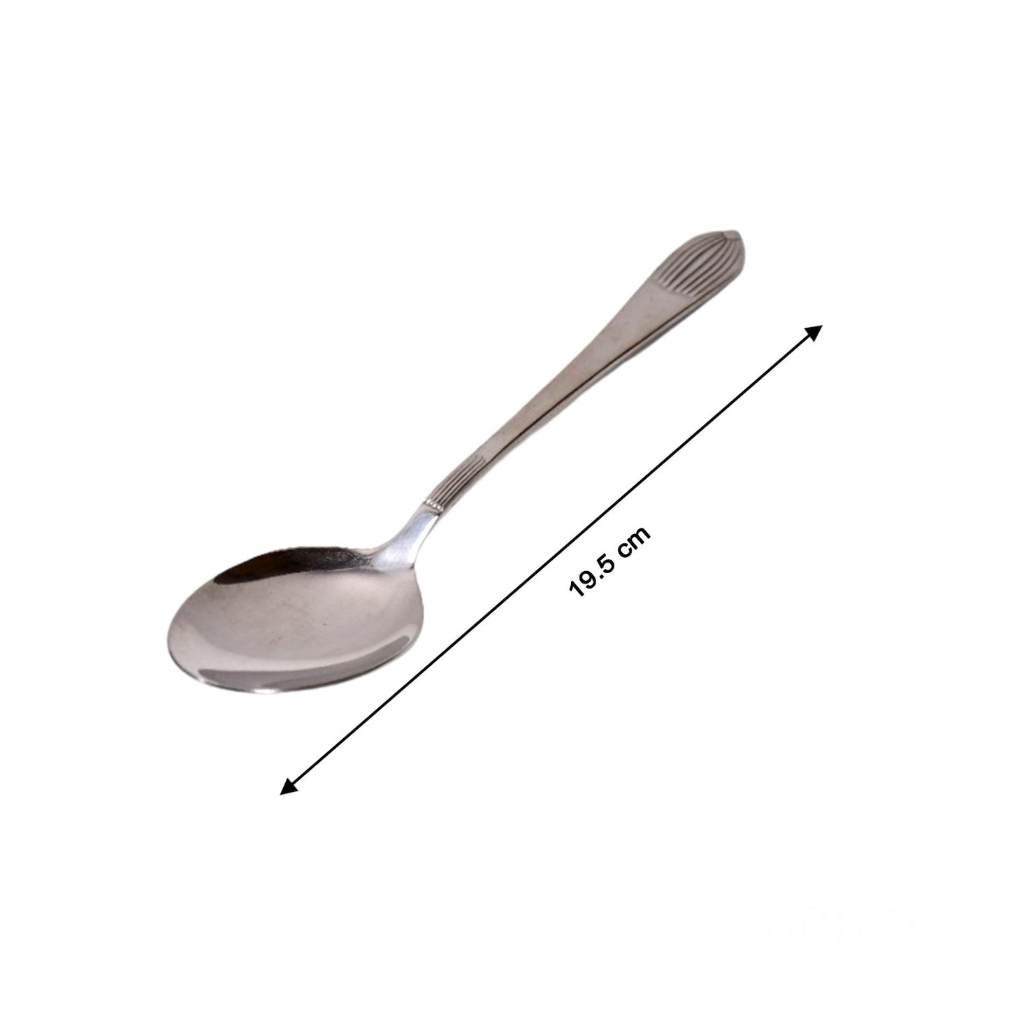 2435 Stainless Steel Spoon 1pc Spoon. Spoon for Coffee, Tea, Sugar, & Spices. DeoDap