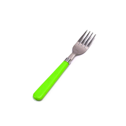 2870 Stainless steel fork with comfortable grip dining fork (1pc) DeoDap