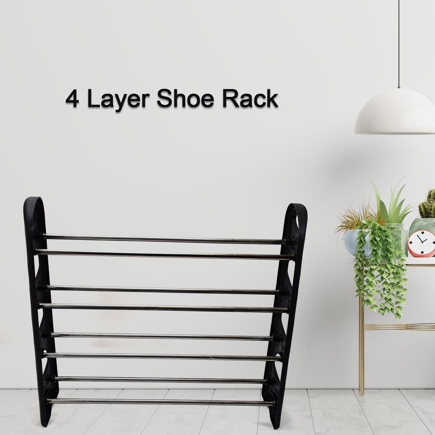 9106A Simple Shoe Rack Simple Practical Sufficient Capacity for Home , Chappal Stand DeoDap