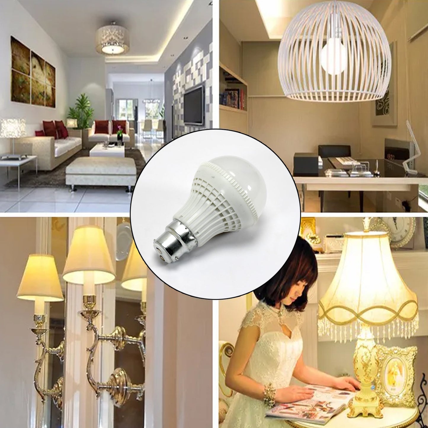 6567 Led Bulb 5w Heavy Duty Lamp For Indoor & Outdoor Use Bulb DeoDap