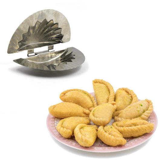 2683 Dumpling Maker Momos Maker Dough Press Mould Wrapper Dough Cutter Gujiya Maker DeoDap