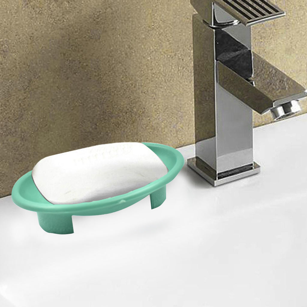 4709 Capsule Shape Soap Case For Bathroom Use 