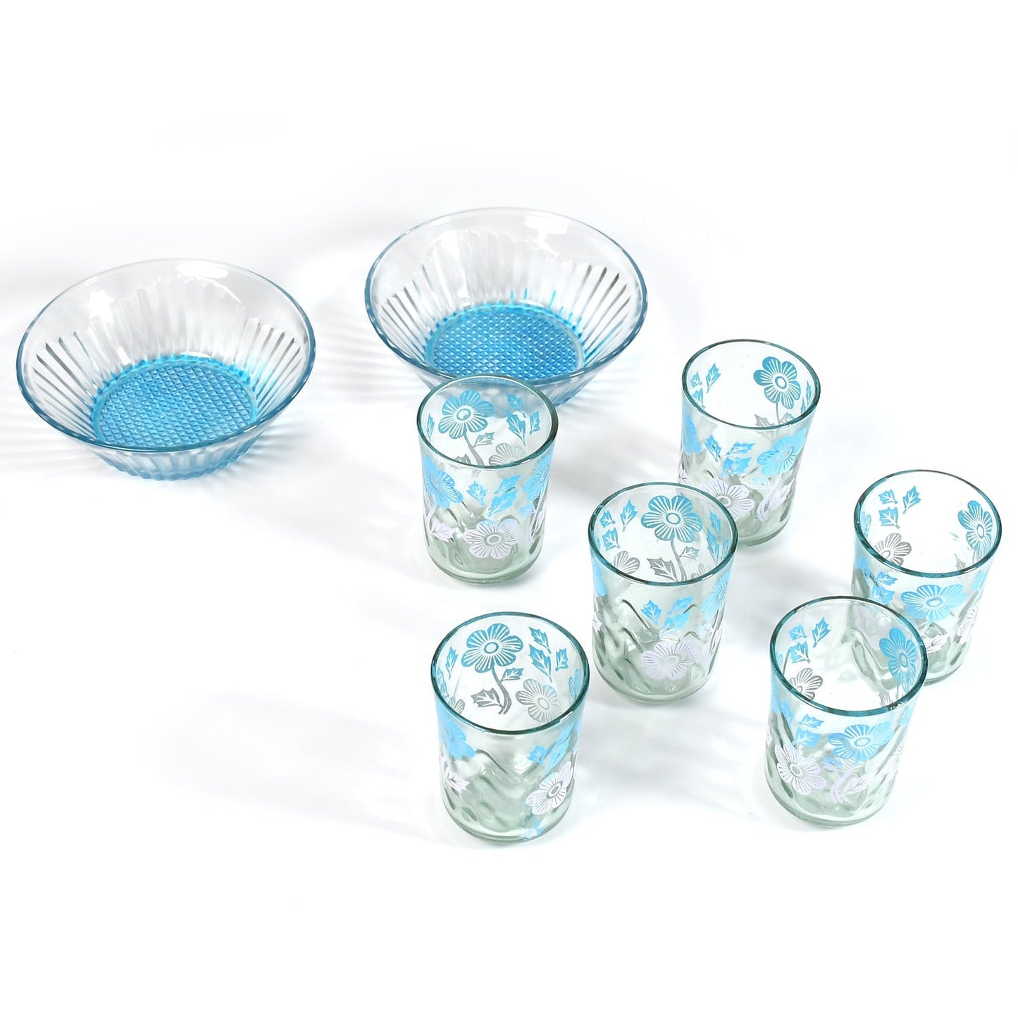 7137 Bowl & Glass Set New Design Decorative Set For Home & Kitchen Use DeoDap