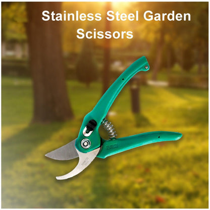 0465A Garden Shears Pruners Scissor for Cutting Branches, Flowers, Leaves, Pruning Seeds DeoDap