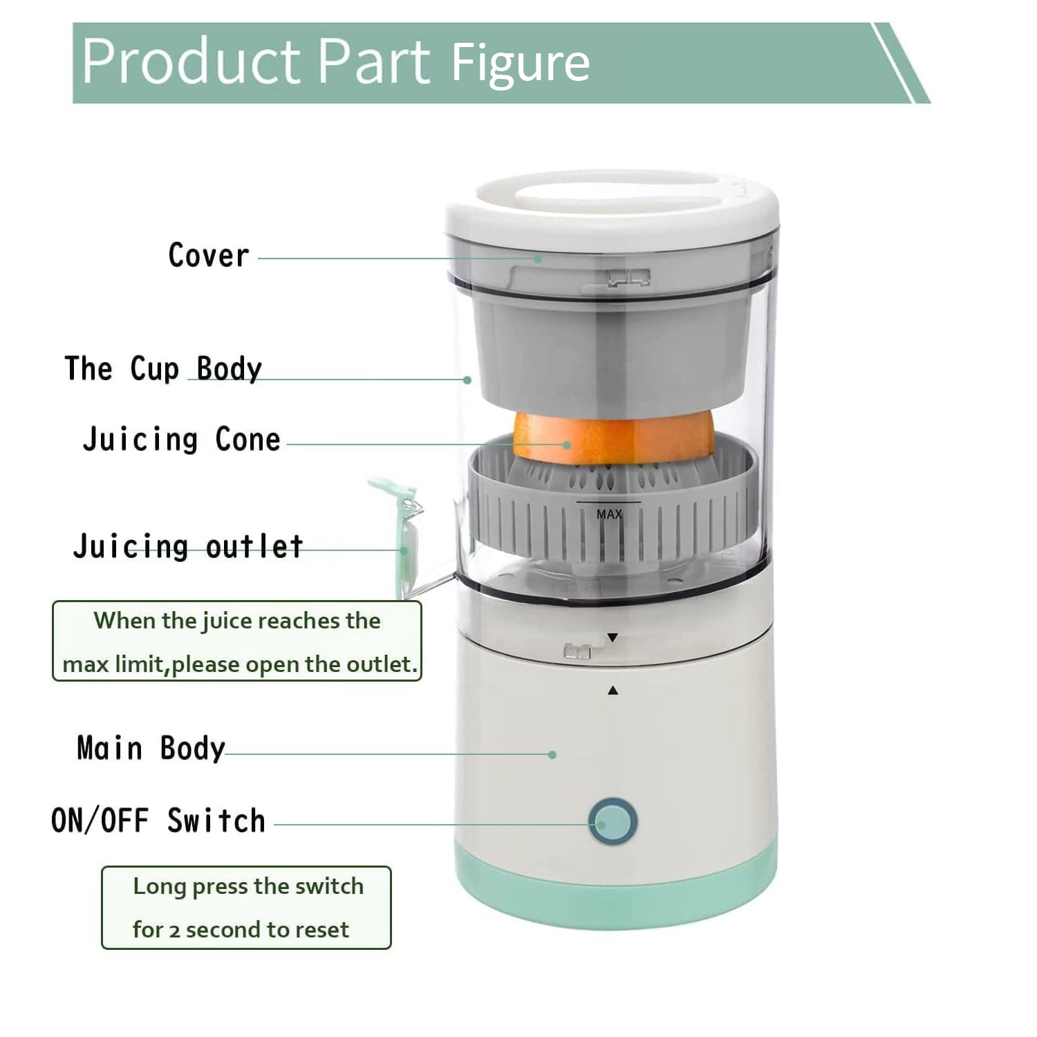 2377 Automatic Electrical Citrus Juicer For Orange, Electric Orange Juicer, Professional Citrus Juicer Electric with Lever, Squeezer Juice Extractor DeoDap