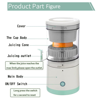 2377 Automatic Electrical Citrus Juicer For Orange, Electric Orange Juicer, Professional Citrus Juicer Electric with Lever, Squeezer Juice Extractor DeoDap