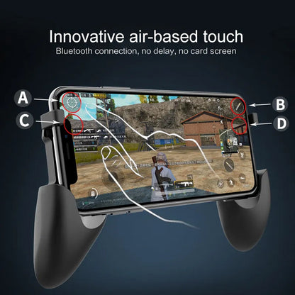 6373 Portable Mobile Game Pad Controller with 4 Triggers For All Games Use of Survival Mobile Controller DeoDap