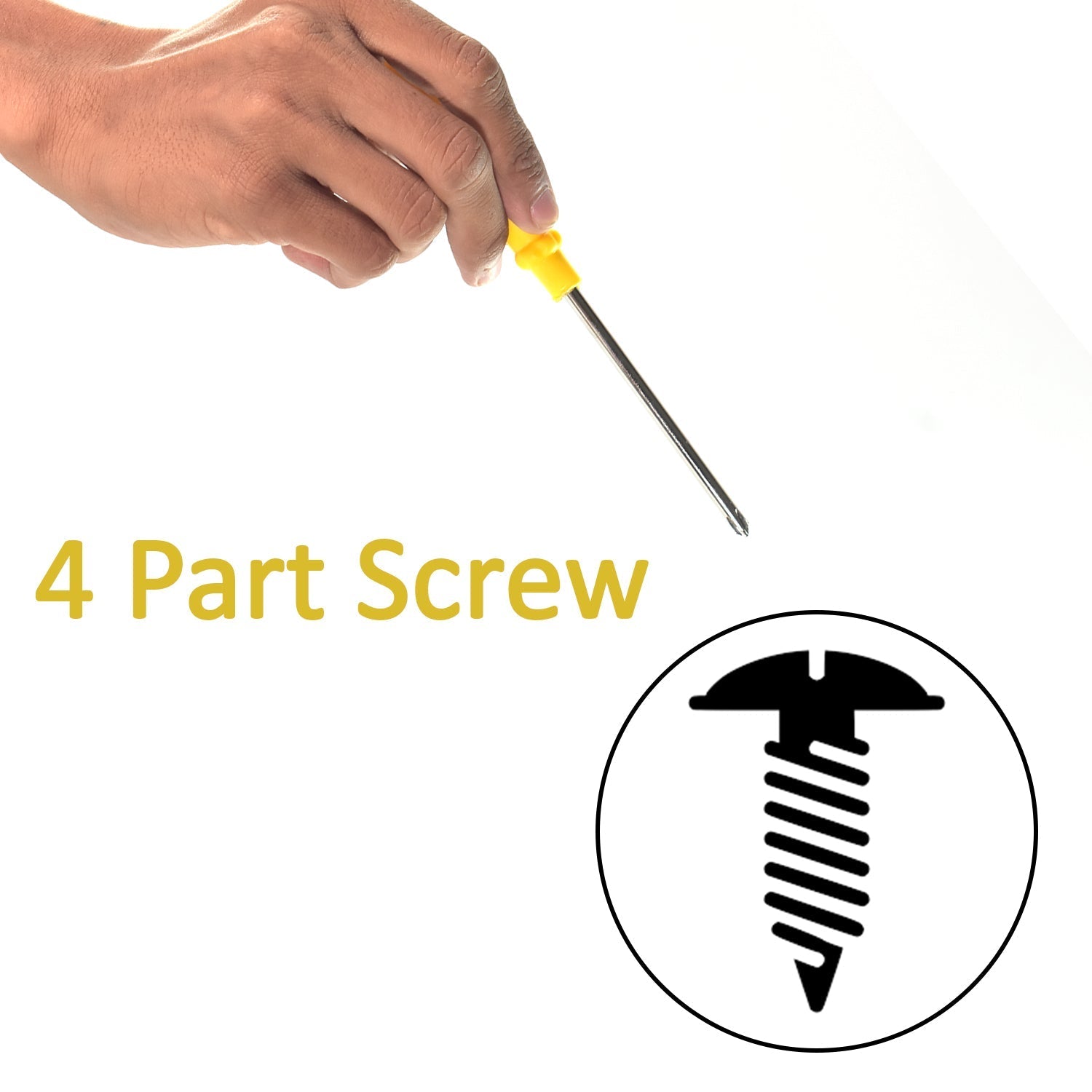 9153 4 PC Screw Driver Set DeoDap