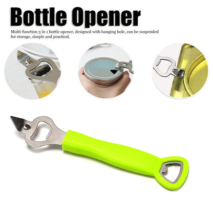 2652 3in1 Bottle Opener, Beer Opener with Hook For Home and Bar DeoDap