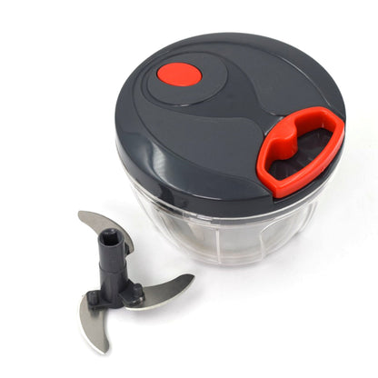 0080A Plastic Mini Handy and Compact Chopper With 3 Blades for Chopping Vegetables and Fruits for Your Kitchen