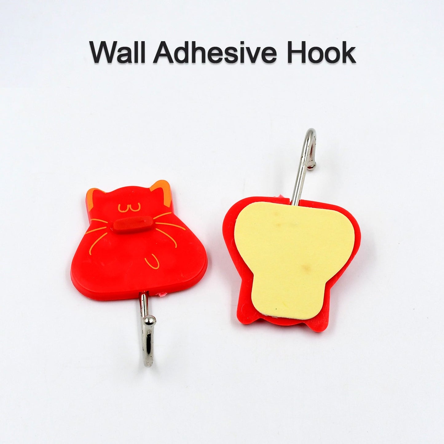 4586 Multipurpose Strong Small Stainless Steel Wall Hooks (2pc). 