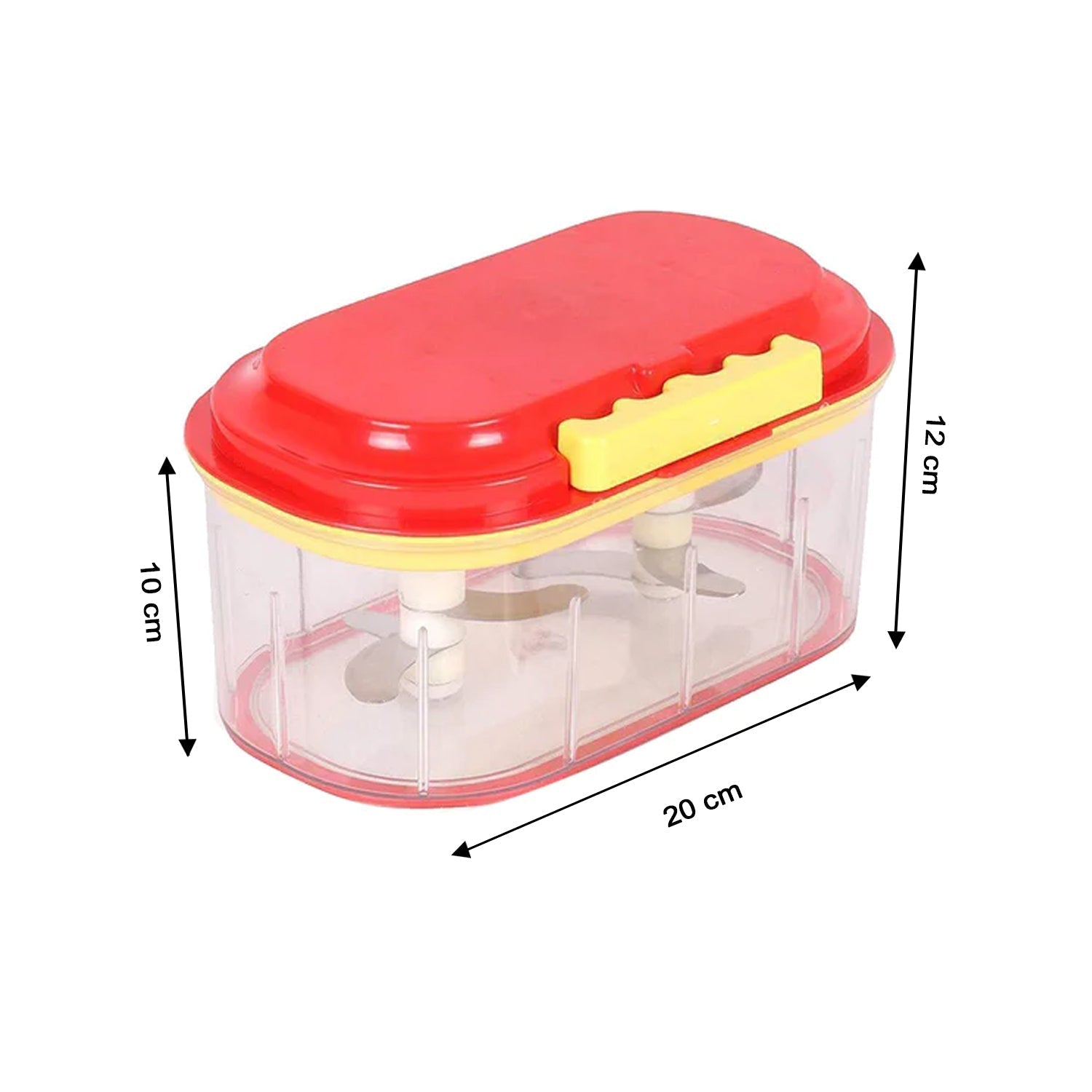 0071 Plastic Vegetable Chopper  (1000 ml) Mishwa DeoDap