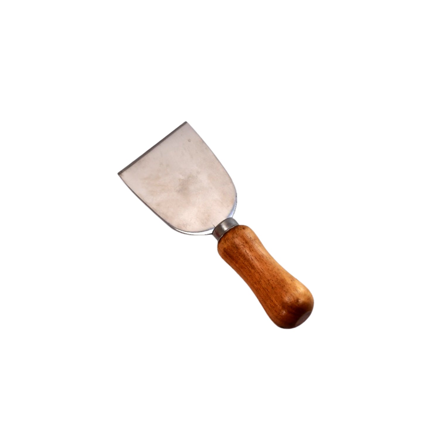 0166 Cheese Knife Stainless Steel Cheese Slicer Wooden Handle Mini Knife Butter Knife Spatula DeoDap