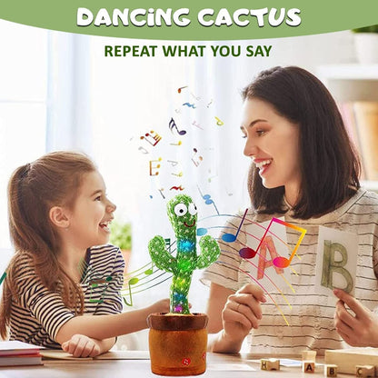 8047L  Dancing Cactus Talking Toy, Chargeable Toy (loose) DeoDap