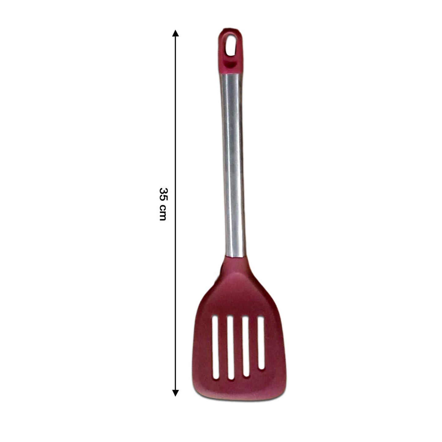 7112 Steel Handle Nylon Spatula Turner for Nonstick ( 1 pcs ) DeoDap