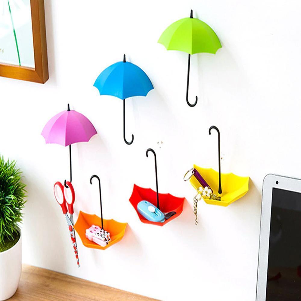 1783 Colourful Umbrella Key Holder DeoDap