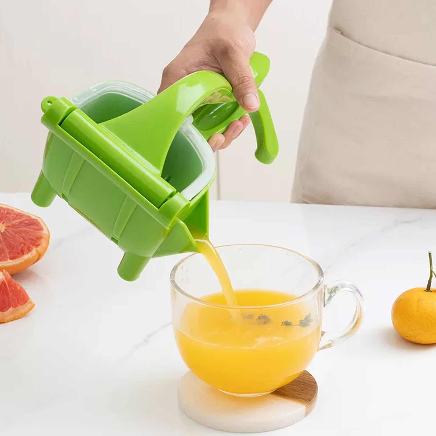 2337 Heavy Duty Juice Press Squeezer with juicers (Multicoloured) 