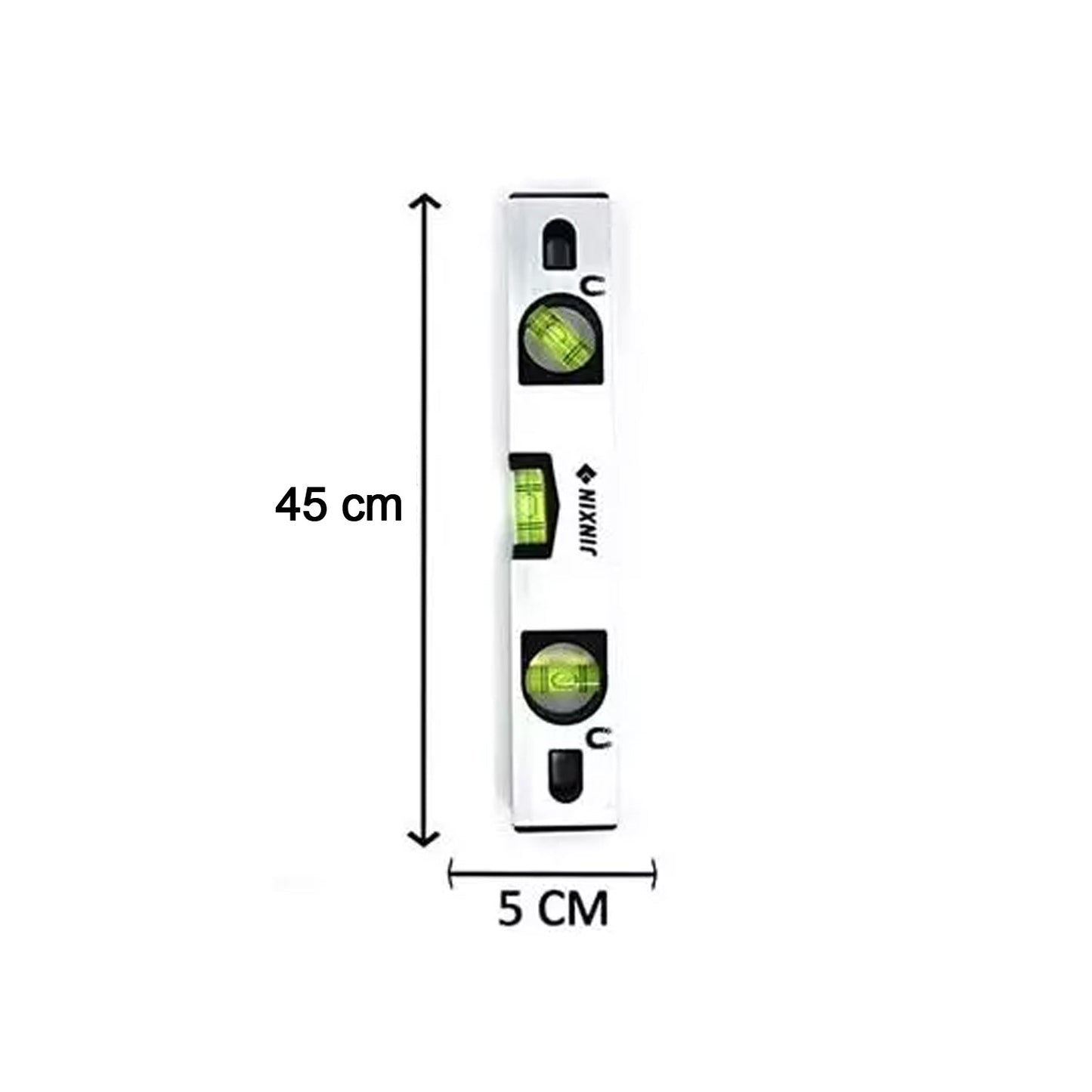 1650 Spirit Level Carpenter's Level Magnetic Carpenter's Level  Overhead Viewing Slot for Levelling, Furniture & Construction 