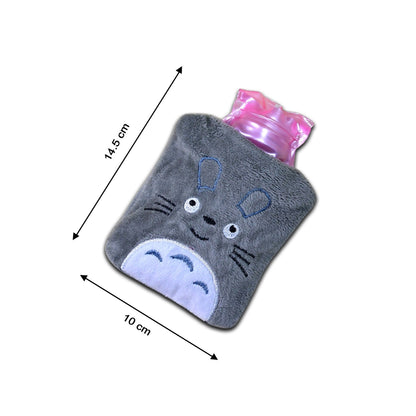 6531 Totoro Cartoon Hot Water Bag small Hot Water Bag with Cover for Pain Relief, Neck, Shoulder Pain and Hand, Feet Warmer, Menstrual Cramps. DeoDap