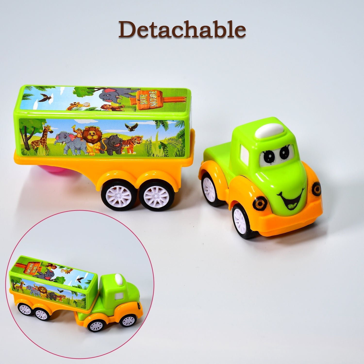 8052 Small Green and yellow Toy Truck. DeoDap