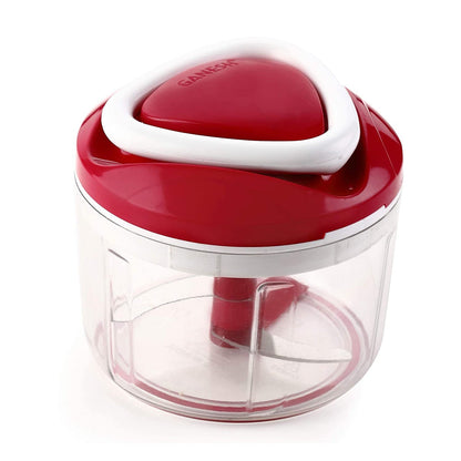 8115 Ganesh Chopper Vegetable Cutter, Red (650 ml) DeoDap