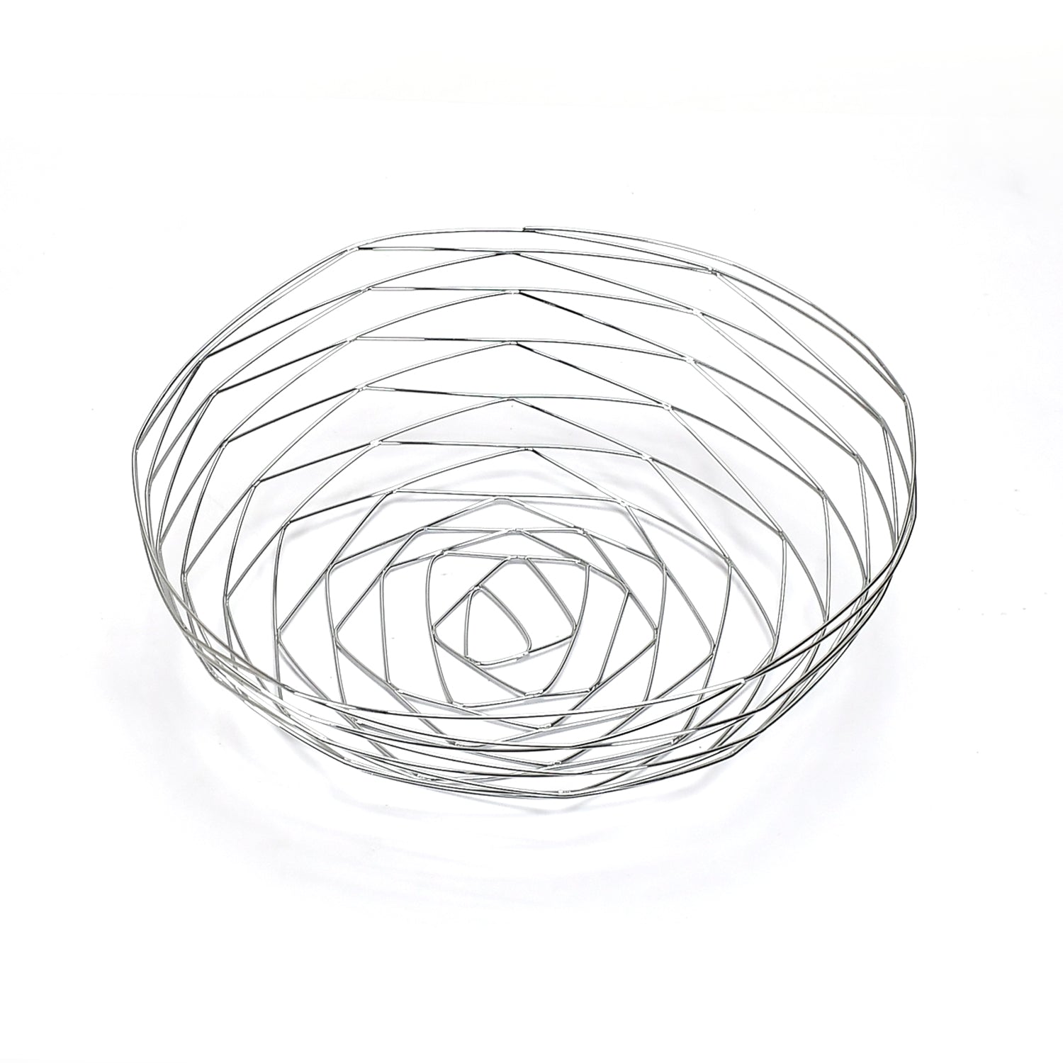 5182 Steel Fruit Basket Bowl & Multiuse Bowl For Kitchen Use DeoDap