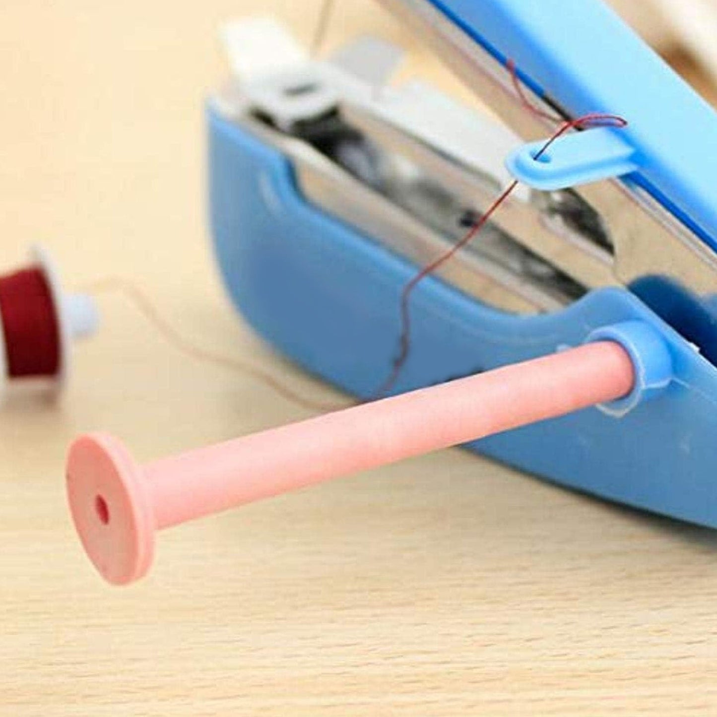 1237 Handy Stitching Stapler Machine Pocket Portable Mini Sewing Cordless Hand-Operated Manual Stitch Stapler Sillai Machine for Garment, Cloth DeoDap