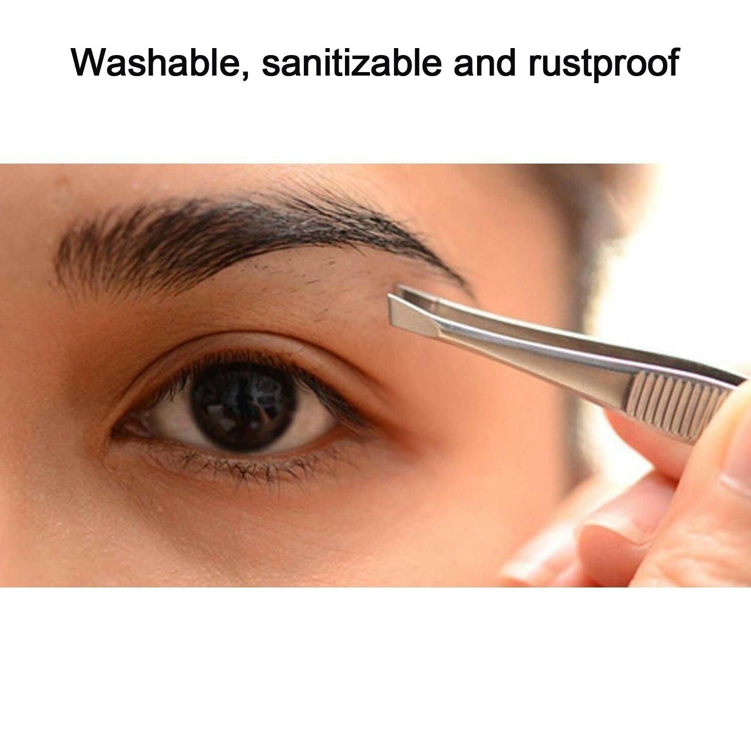 7204 Professional Precision Tweezers for Ingrown Hair ( 1 pcs ) DeoDap