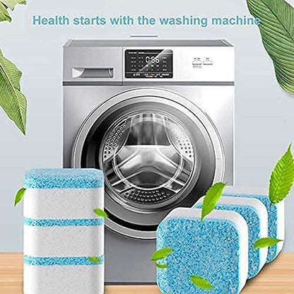 6245 Washing Machine Effervescent Tablet for all Company’s Front and Top Load Machine Tablet for Perfectly Cleaning of Tub & Drum Stain Remover Washer Cleaner DeoDap