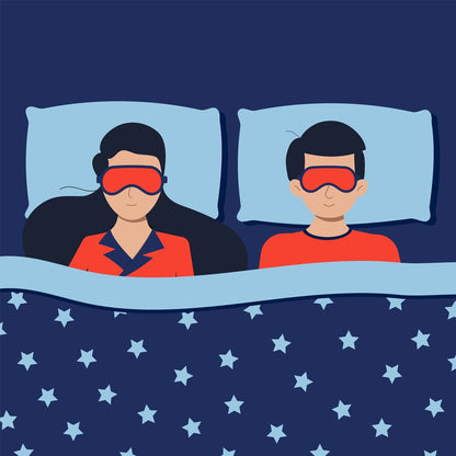 7363 Sleeping Mask Lightweight Cotton Fabric Blindfold Soft Eye Mask Super New Premium Eye Mask (1 Pc) DeoDap