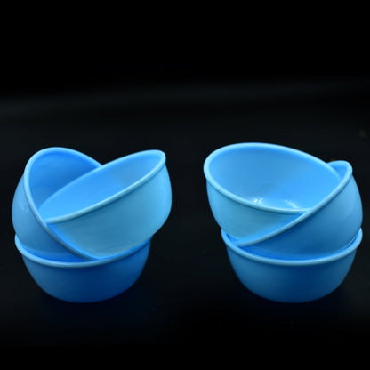 2425 Small Plastic Bowl Set, Microwave Safe Unbreakable, Set of 6 DeoDap