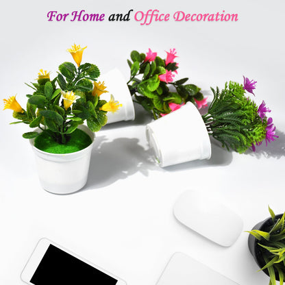 4950 Flower Pot Artificial Decoration Plant | Natural Look & Plastic Material For Home , Hotels , Office & Multiuse Pot 