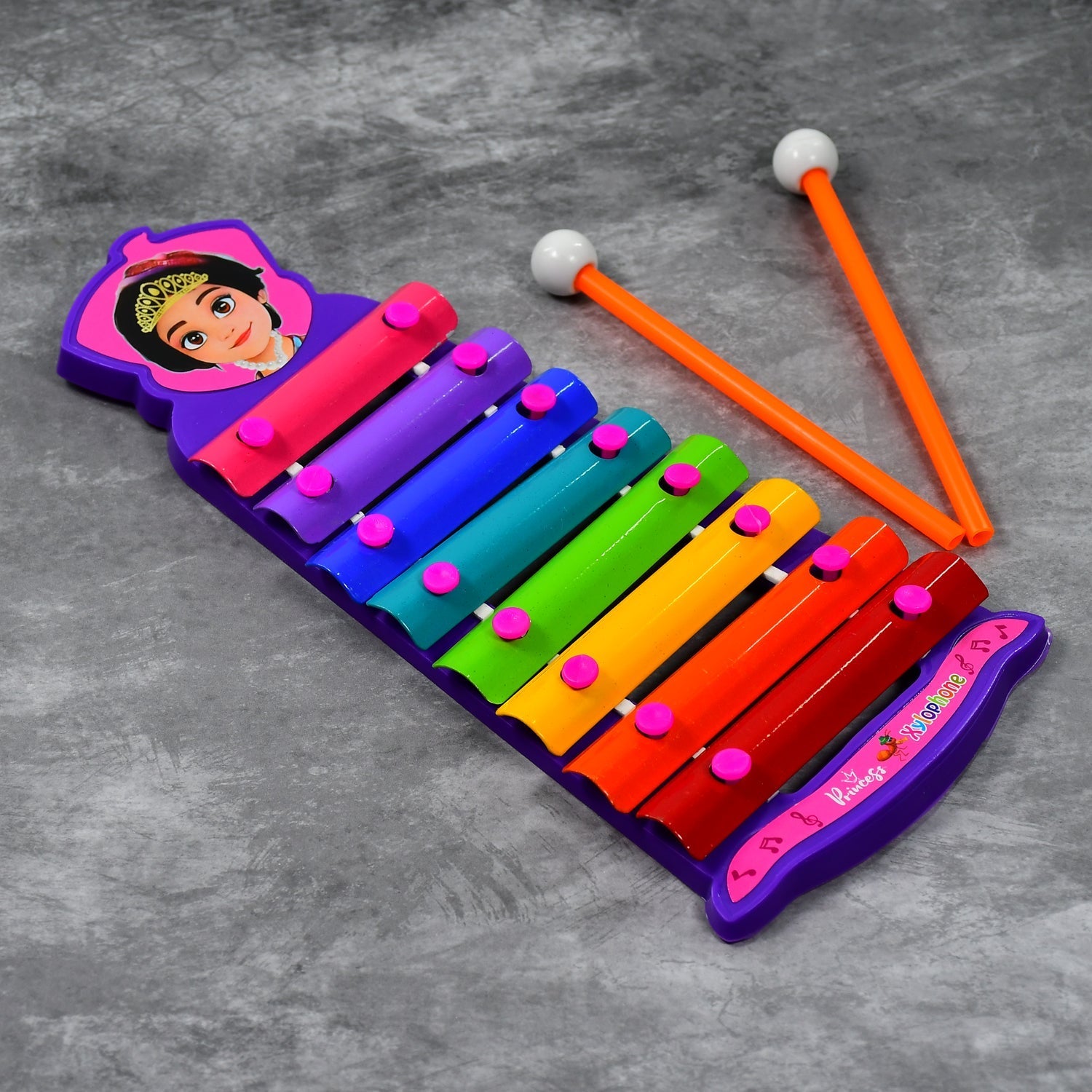 4616 Xylophone for Kids Wooden Xylophone Toy with Child Safe Mallets DeoDap