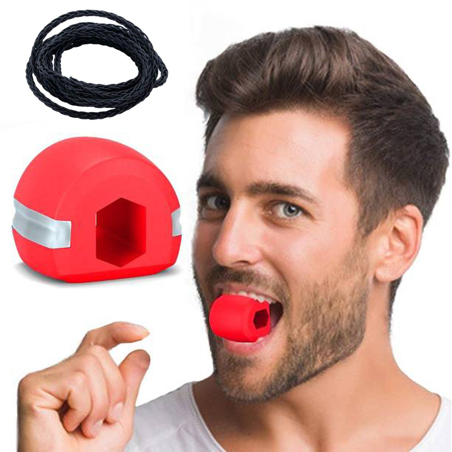 6101V Jawline Exerciser tool for men & women DeoDap