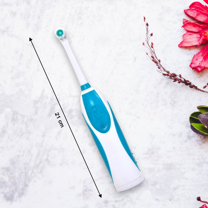 6209 Electric Toothbrush for Adults and Teens, Electric Toothbrush Battery Operated Deep Cleansing Toothbrush. DeoDap