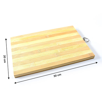 2193 Natural Wood Chopping Cutting Board for Kitchen Vegetables, Fruits & Cheese, BPA Free. DeoDap