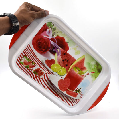 3775 Big Plastic Tray for Kitchen and General Purpose DeoDap