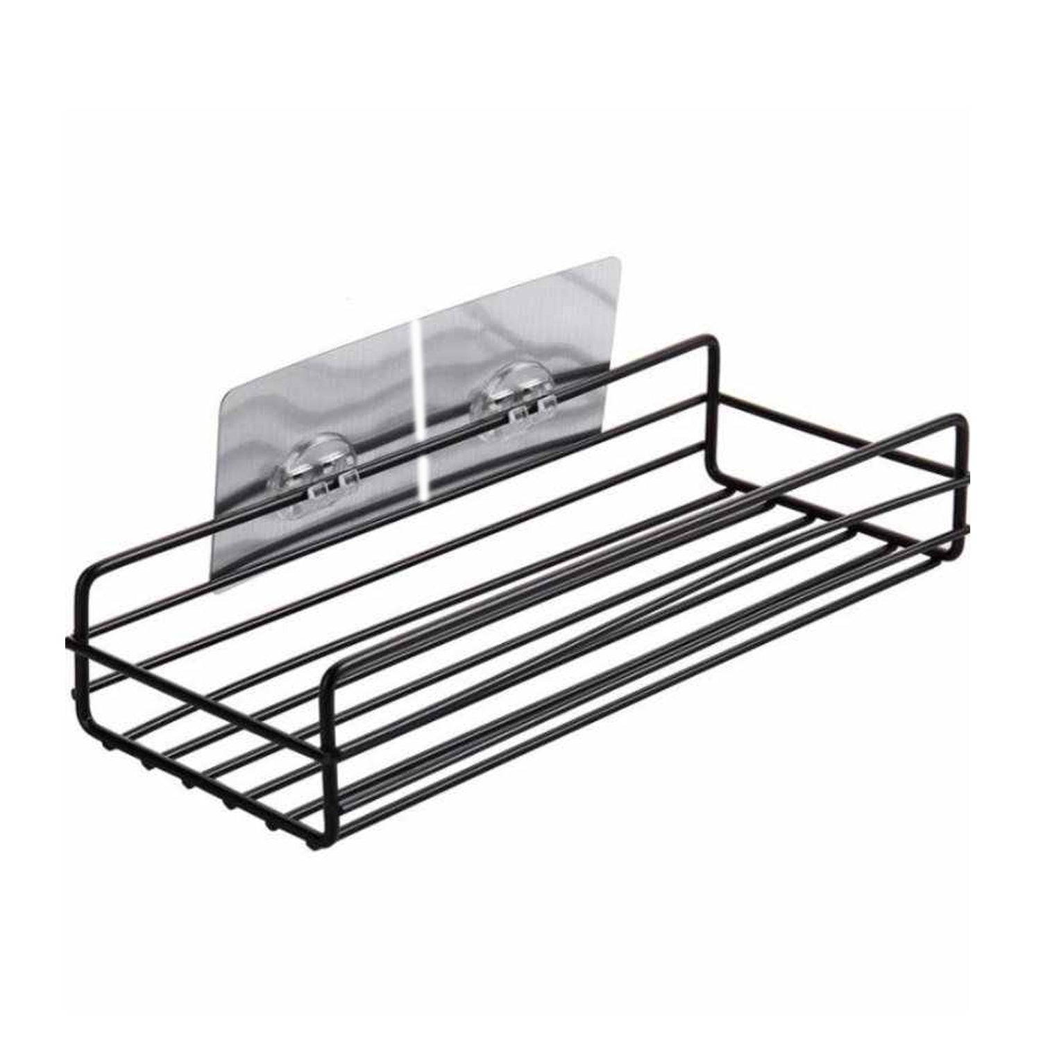 1764  Multipurpose Wall Mount Metal Bathroom Shelf and Rack for Home and Kitchen. DeoDap