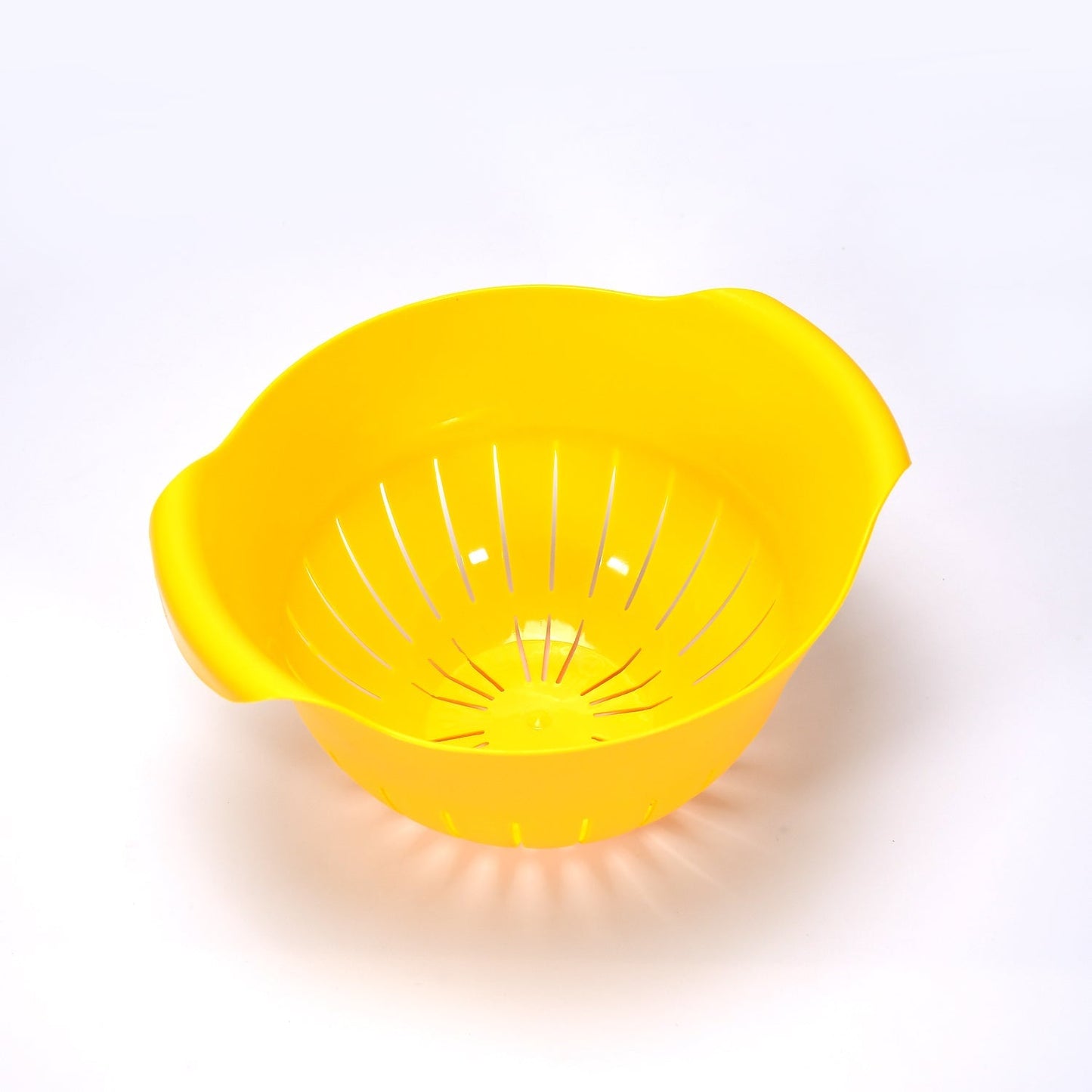 2312 Plastic Fruits Vegetable Noodles Pasta Washing Bowl & Strainer DeoDap