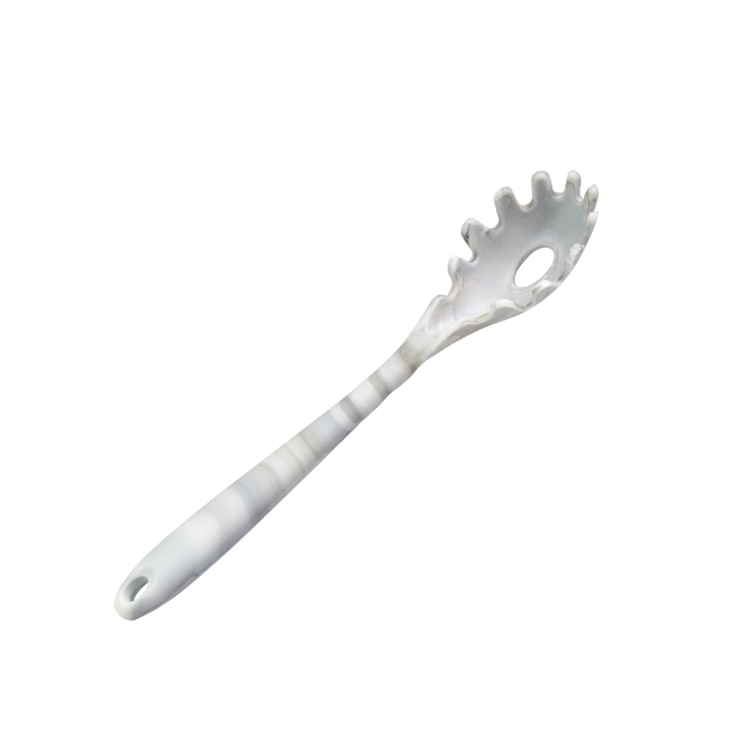 2995 Silicone Pasta Fork Stainless Steel Spaghetti Server | Pasta Server. DeoDap