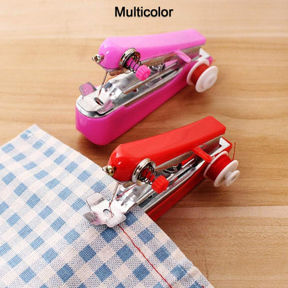 1237 Handy Stitching Stapler Machine Pocket Portable Mini Sewing Cordless Hand-Operated Manual Stitch Stapler Sillai Machine for Garment, Cloth DeoDap