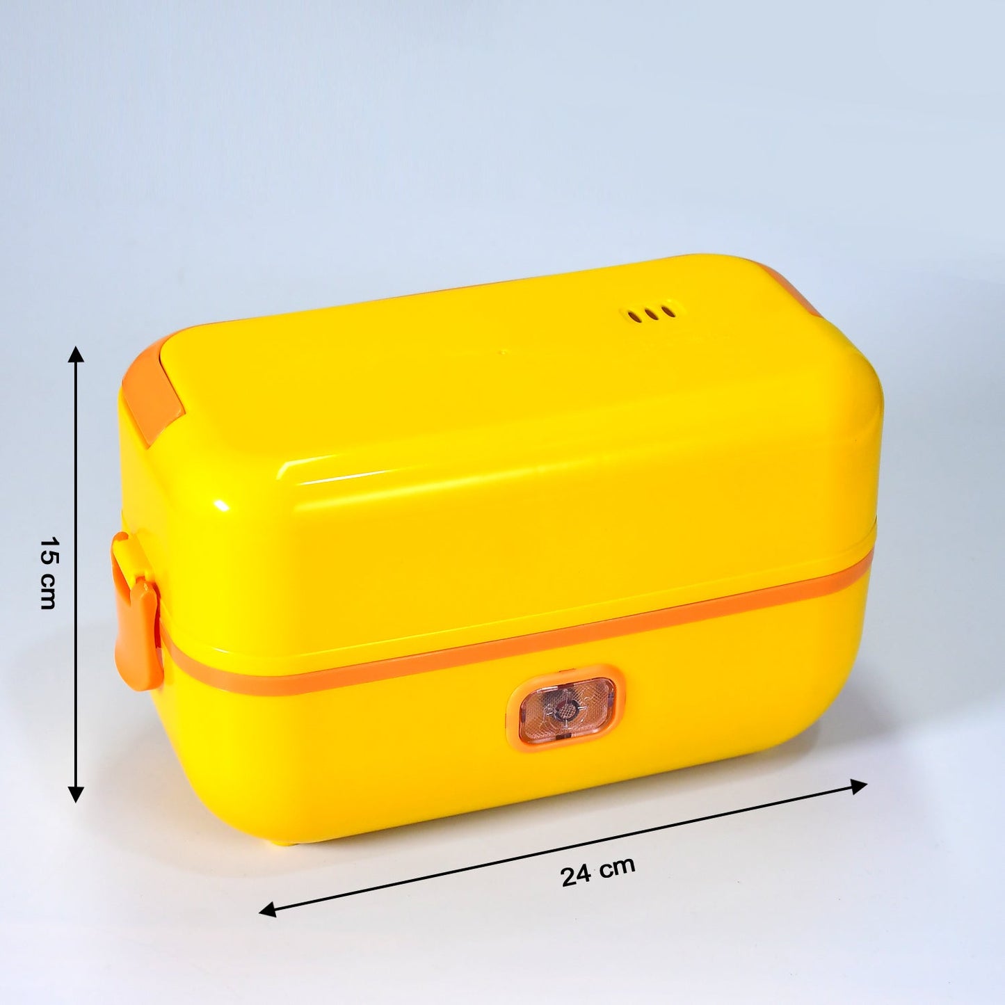 2963 1Layer Electric Lunch Box for Office, Portable Lunch Warmer with Removable 2 Stainless Steel Container. DeoDap