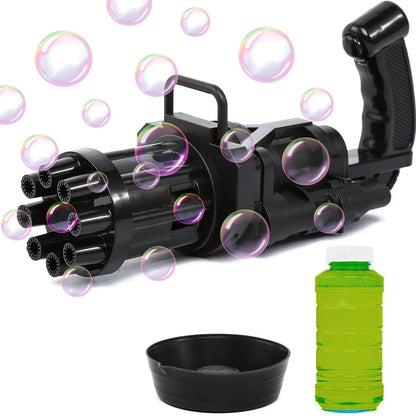 8028  8-Hole battery operated Bubbles Gun Toys for Boys and Girls Deodap